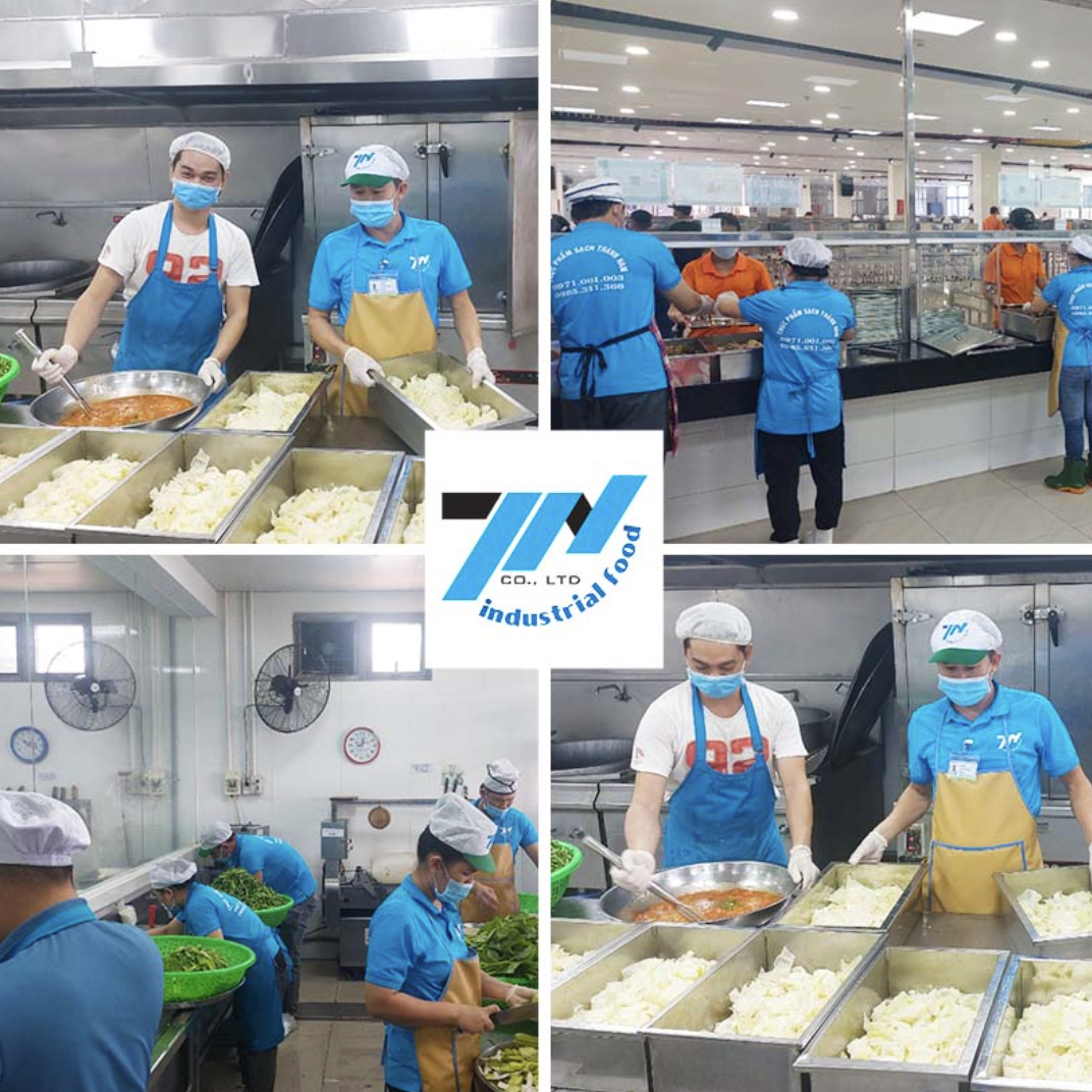 Thầu nấu ăn tại chỗ - Suất Ăn Công Nghiệp Thành Nam - Công Ty Cổ Phần Nông Sản Thực Phẩm Thành Nam